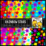 Background Paper - Rainbow Stars Bundle