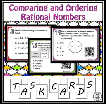 Ordering Rational Numbers by Route 22 Educational Resources | TpT