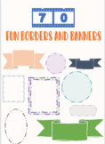 70 Fun Banners and Borders