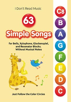 Preview of 63 Simple Songs for Bells, Xylophone, Glockenspiel, and Resonator Blocks