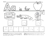 63 page : Alphabet Adventure A-Z Worksheet Wonderland