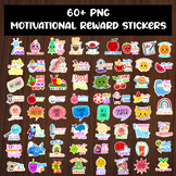 Motivational Reward Stickers Students - School Reward Stic