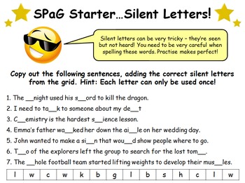 64 SPaG Spelling Punctuation And Grammar Starter