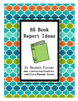 Preview of 65 Book Report Ideas