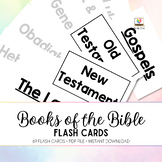 66 Books of the Bible Flash Cards for Memory Work and Games