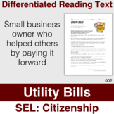 6Cs Article 002: Business Owner Pays Utility Bills! Citize
