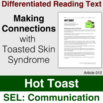 Preview of 6Cs Article 012: Hot Toast, Toasted Skin, and TikTok - Communication - Easel