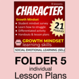 6Cs Character v2.6 (Folder 5 of 5) Individual Lesson Plans (SEL)