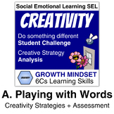 6Cs Creativity A: Introduction | Playing with Words | Soci