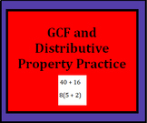 6.NS.4 Greatest Common Factor and Distributive Property