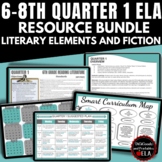 6TH - 8TH GRADE ELA QUARTER 1 LITERARY DEVICES / NARRATIVE