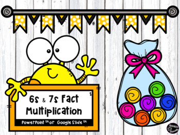 Preview of 6s & 7s Fact Multiplication Game