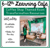 6th-12th Grade Learning Café | Coffee Themed Room Transfor
