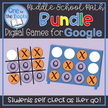 Preview of 6th Grade Math Games for Distance Learning | Digital