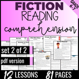 6th-7th Grade Fiction Reading Passages with Comprehension Questions Set 2 of 2