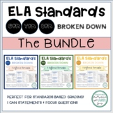 6th-8th Grade ELA Standards Breakdown BUNDLE