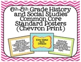 6th-8th Grade History and Social Studies Common Core Poste