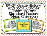 6th-8th Grade History and Social Studies Common Core Poste