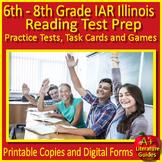 IAR Reading and Writing Practice Tests, Task Cards and Gam