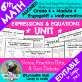 6th Expressions & Equations Math Module 4 EngageNY Notes, 