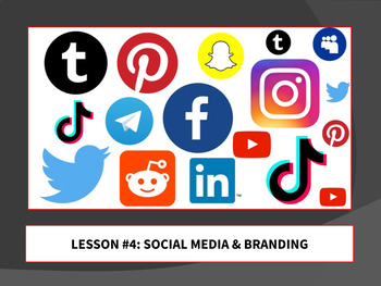Preview of 6th Gr - Lesson 4: Social Media and Branding