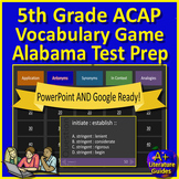5th Grade ACAP Alabama Vocabulary Game Test Prep PowerPoin