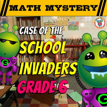 Preview of 6th Grade Beginning of the Year Activity - Back to School Math Mystery Game