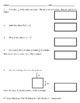 6th Grade Big Ideas Math Chapter 2-Quizzes and Tests-Common Core-SBAC