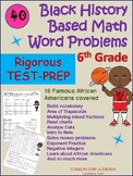 6th Grade Black History Math Word Problems