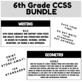 6th Grade CCSS BUNDLE