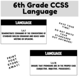 6th Grade CCSS (Language)