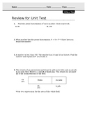 6th Grade CMP3 Lesson Plan - Prime Time - Review for Unit Test