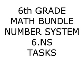 6th Grade Common Core Math Bundle 6NS - Number System