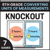 6th Grade Converting Units of Measurement Games - Customar