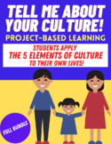 6th Grade - Culture Project (Bundle)