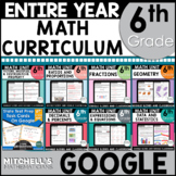 6th Grade Math Curriculum Bundle Common Core Aligned Using Google