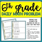 6th Grade Daily Math Problem (SBAC & PARCC Math Test Prep)