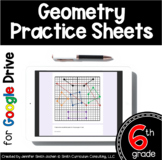 6th Grade Digital Practice Sheets- Geometry - Google Forms