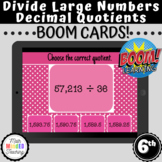 6th Grade Divide Large Numbers with Decimal Quotients | 6.