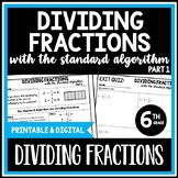 Dividing Fractions & Mixed Numbers, Fraction Division w St