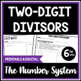 Long Division with 2 Digit Divisors, 6th Grade Math Lesson