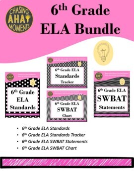 Preview of 6th Grade ELA Bundle
