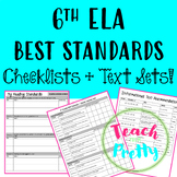 6th Grade ELA Florida BEST Standards (Checklists and Text Sets)