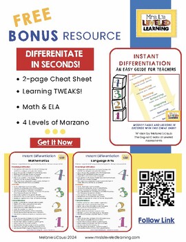 7.RL.1.1 Proficiency Scale by Fantastic FSA Materials