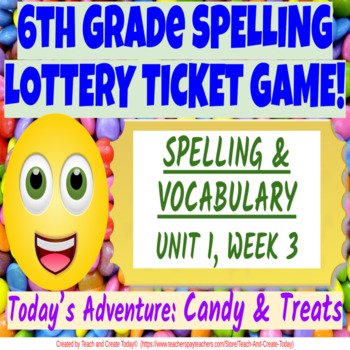 Preview of 6th Grade ELA Spelling Games WONDERS SUPER Bundle Digital Practice Activities