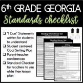 Georgia 6th Grade ELA Standards Checklist (GSE)
