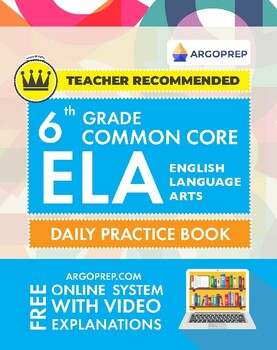 Preview of 6th Grade ELA Workbook (204 pages eBook + video explanations)
