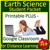 6th Grade Earth Science NGSS Worksheets - Student Packet