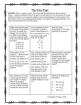 end of year math activities 6th grade by live love math tpt