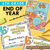 6th Grade End of Year Memory Book & 6th Grade End of Year 
